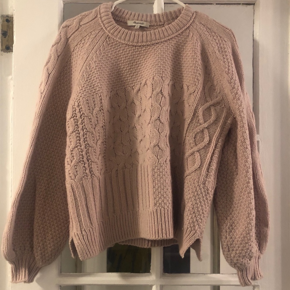 Madewell Cableknit Sweater